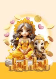 Monday Ganesha&Lakshmi:Wealth & Love