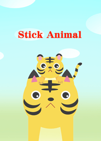 Stick Animal (Tiger)