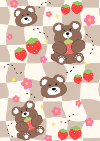 Strawberry Little Bear