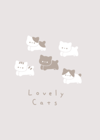 ゆるいねこ. ライトベージュ