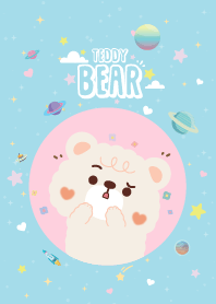 Teddy Bears Mini Cute Galaxy Blue
