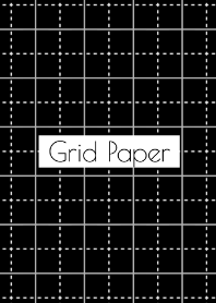 Grid Paper. Black Ver.
