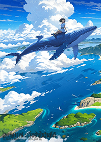 The World of Whales : Start a good day