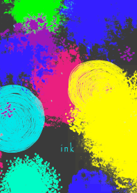 カラフルインク