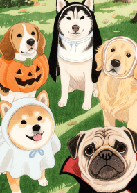 Love Pretty Dog Gang in Halloween (JP)