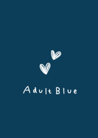 Adult blue and rough heart.