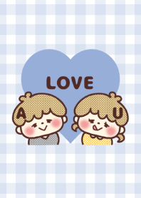 カップル♡イニシャル -A&U-