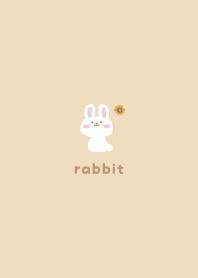 Rabbits2 Sunflower - yellow