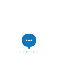 SIMPLE(white blue)V.1651b
