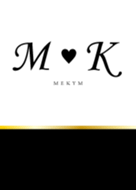 Initial M♡K - LINE 着せかえ | LINE STORE