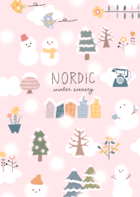 pink Stylish snowman10_2