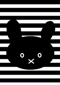 ボーダー x シンプル ラビット