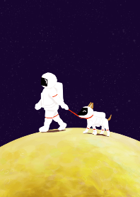 taking a walk on the moon