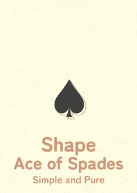Shape spades  kurogakiiro