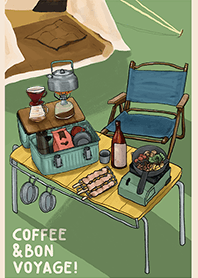 Coffee Camping & Bon Voyage! Edited Ver.
