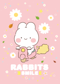 Rabbit Smile x Daisy Flower