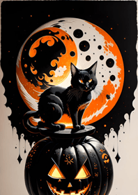 cat halloween eA72E9