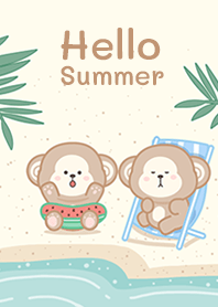 Monkey : Hello Summer!