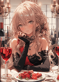 gourmet dining with a beauty JP