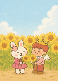 GochiUsagi & Kiran Ouji - Sunflower Date