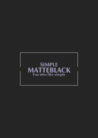 MATTE-BLACK SIMPLE 14