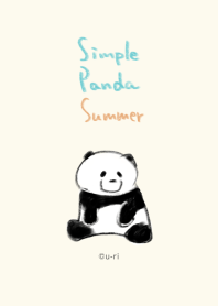 シンプル パンダ - サマー -