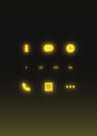 Simple Icon -YELLOW-