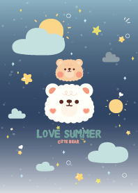 Teddy Bear Love Summer Happy