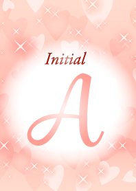 A-Initial-heart-Red