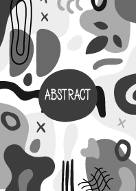 Abstract Shapes White