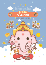 Ganesha x April 9 Birthday