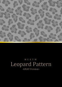 Leopard Pattern BLACK GRAY 16