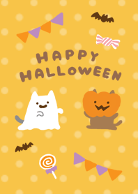 ほんわか ハロウィンねこ