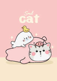 Cat pig & seal cute :D