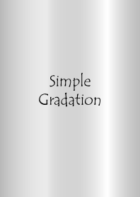 Simple Gradation -Silver 3-