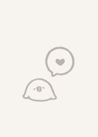 Chill out chick.(beige02)