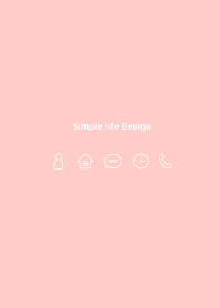 Simple life design -sakura pink-
