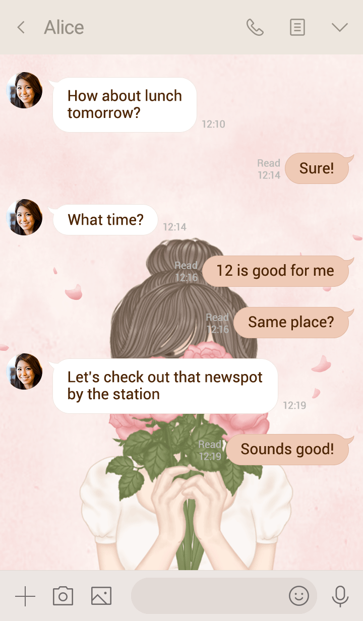 Rose Girl Theme