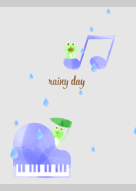 Rainy Day Music2 on gray
