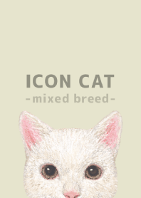 ICON CAT -Mixed breed cat- PASTEL YE/10