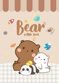 Bear&Duck Kawaii Love Friendly