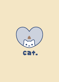 Cat Poo - Navy