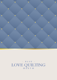 LOVE-QUILTING DUSKY BLUE 17