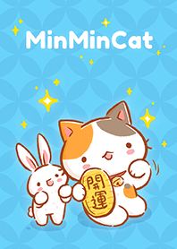 Min Min Cat (New Year) BLUE
