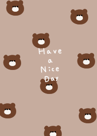 Lots of bears x beige