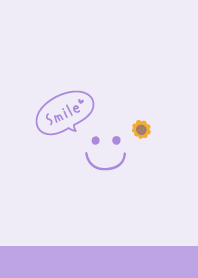 向日葵 微笑 <紫色>