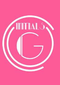 Initials 3 "G"
