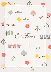 brown cute flowers 03_2