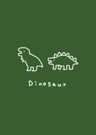 Cute relaxed dinosaurs.