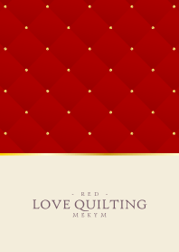 LOVE QUILTING -DUSKY RED- 2